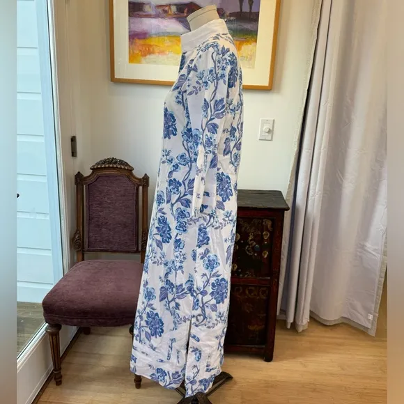 Sail to Sable Long Sleeve Tunic Dress