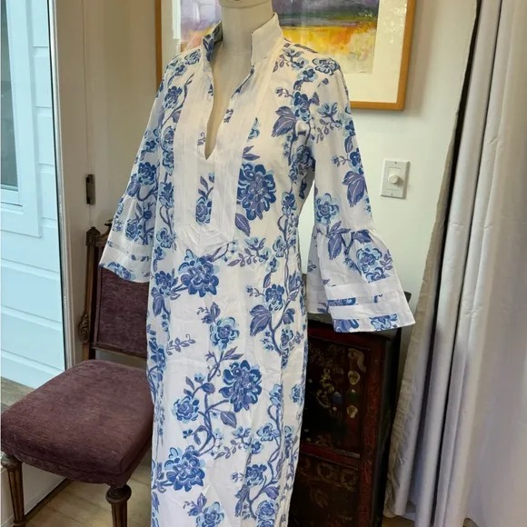 Sail to Sable Long Sleeve Tunic Dress
