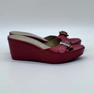 Salvotore Ferragamo Platform Sandals. Size 6.5