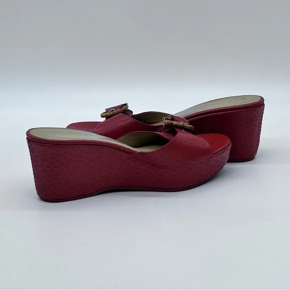 Salvotore Ferragamo Platform Sandals. Size 6.5