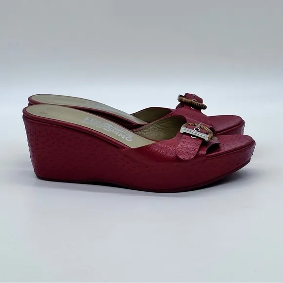 Salvotore Ferragamo Platform Sandals. Size 6.5