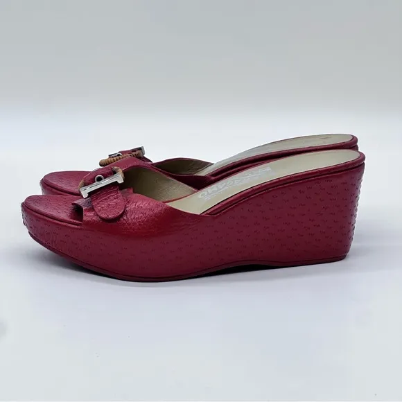 Salvotore Ferragamo Platform Sandals. Size 6.5