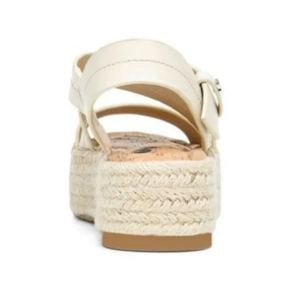 🌺Sam Edelman Aisling Platform Espadrille Sandals Leather Sandals
