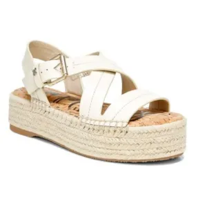 🌺Sam Edelman Aisling Platform Espadrille Sandals Leather Sandals