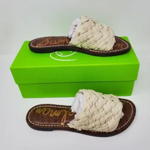 Sam Edelman Griffin Slide in Ivory Leather