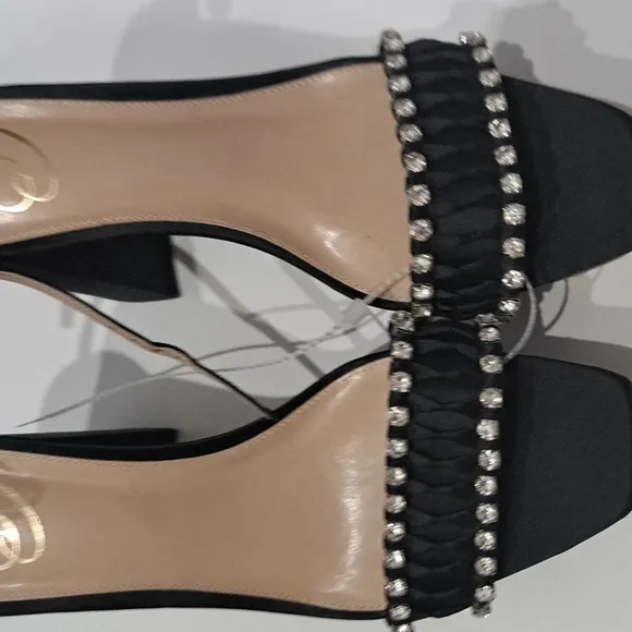 Sam Edelman Women's Ninette Rhinestone Platform Sandals