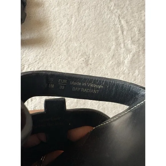 Sam Edelman Women's Size 8.5‎ M Bay Radiant Sandals Black