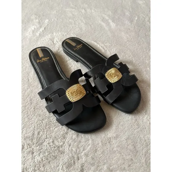 Sam Edelman Women's Size 8.5‎ M Bay Radiant Sandals Black