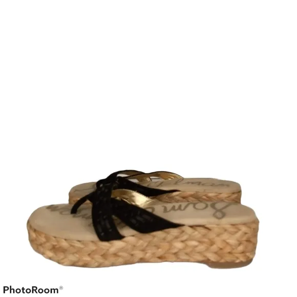 SAM EDELMAN Woven Platform Sandals