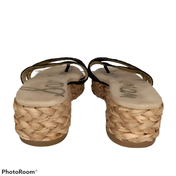 SAM EDELMAN Woven Platform Sandals