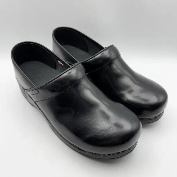 Sanita Womens Professional Cabrio Clog Sandals EU 40 US 8.5-9 Narrow Black NIB