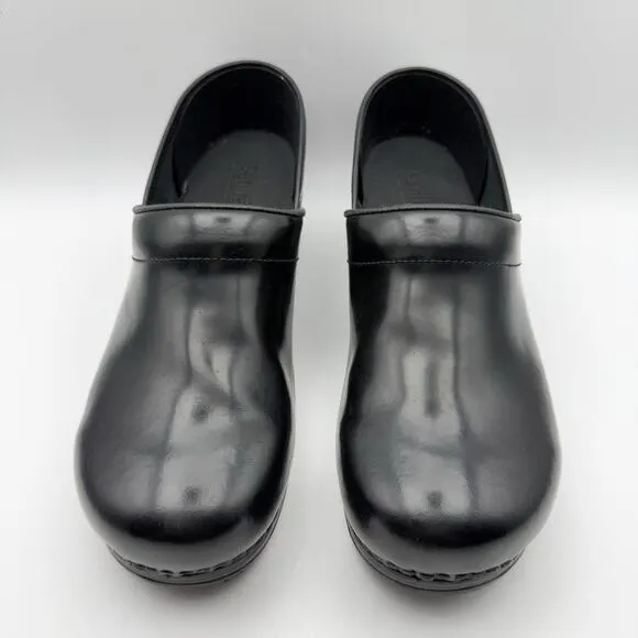 Sanita Womens Professional Cabrio Clog Sandals EU 40 US 8.5-9 Narrow Black NIB
