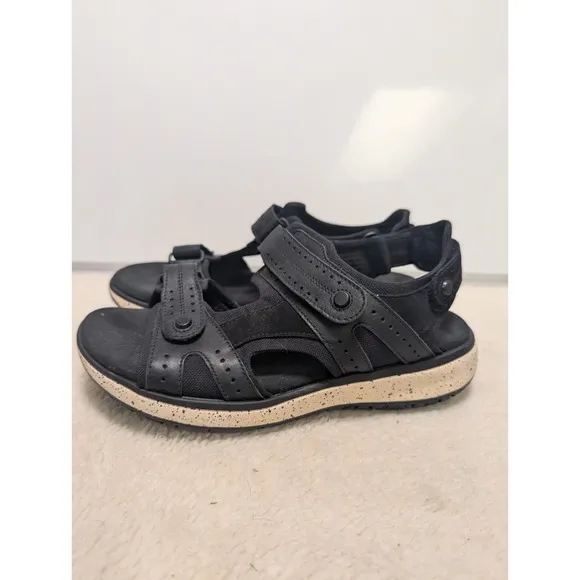 SAS Sandal Womens Size 9 Wide Black Embark Sport Outdoors Gorpcore Casual