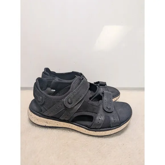 SAS Sandal Womens Size 9 Wide Black Embark Sport Outdoors Gorpcore Casual