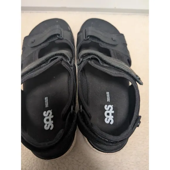 SAS Sandal Womens Size 9 Wide Black Embark Sport Outdoors Gorpcore Casual