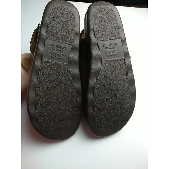 SAS Woman 8N Amber Walking Sandal Open Toe Adjustable Straps Style G362971614
