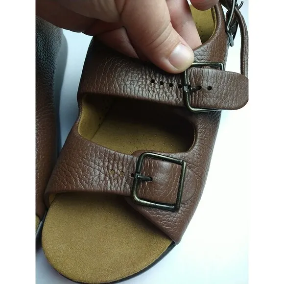 SAS Woman 8N Amber Walking Sandal Open Toe Adjustable Straps Style G362971614