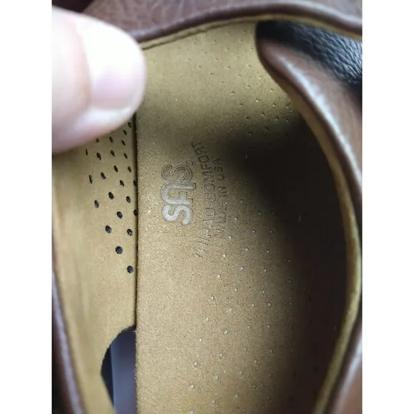 SAS Woman 8N Amber Walking Sandal Open Toe Adjustable Straps Style G362971614