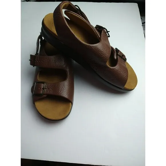 SAS Woman 8N Amber Walking Sandal Open Toe Adjustable Straps Style G362971614