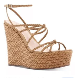 SCHUTZ Flassie strappy platform wedge sandals