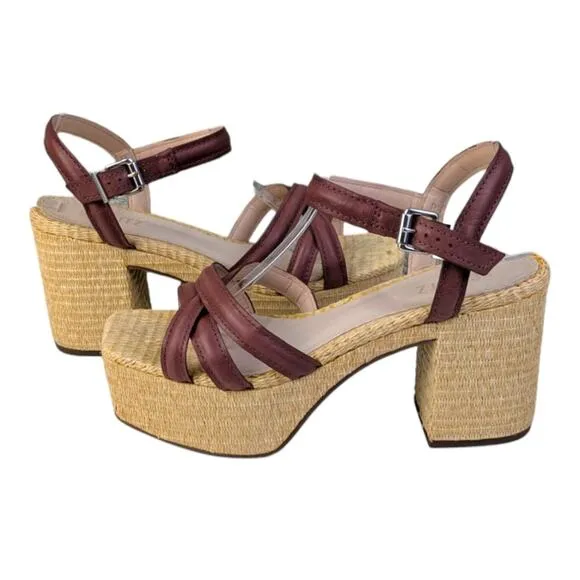 Schutz Stacie Platform Sandals EUC Size 10B   S3326