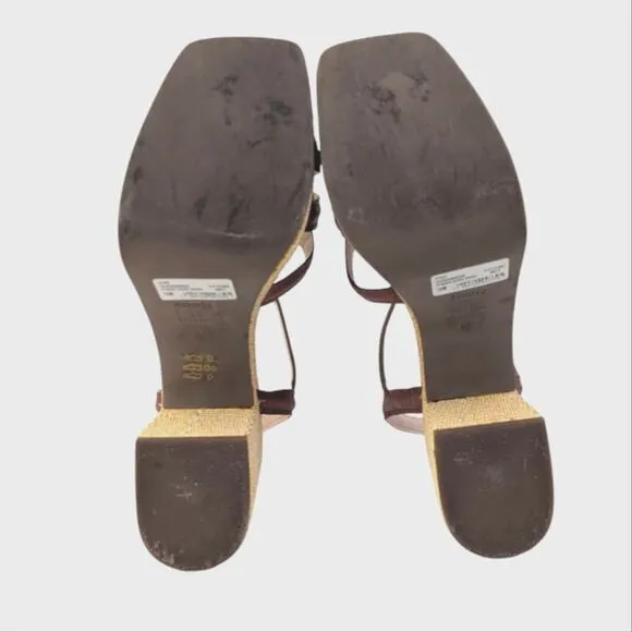 Schutz Stacie Platform Sandals EUC Size 10B   S3326