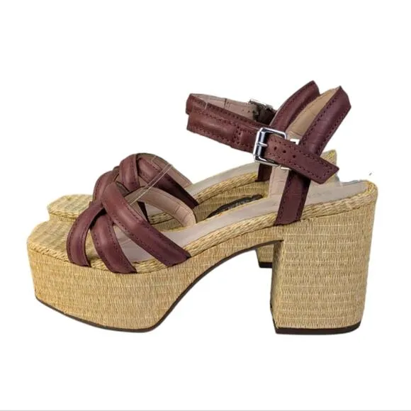 Schutz Stacie Platform Sandals EUC Size 10B   S3326