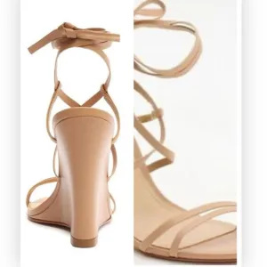 Schutz/Dust Bag Deonne Casual Nappa Leather‎ Sandal True Beige 10.5 NEW $140