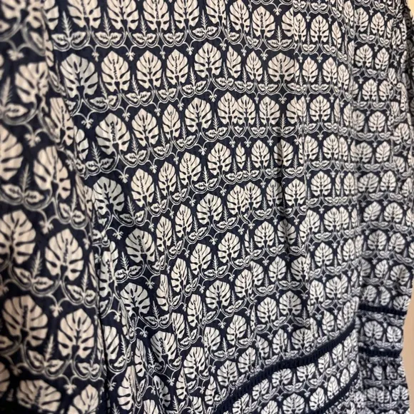 Scotch &amp; soda Ladder Lace Printed Dress size XL 100% viscose