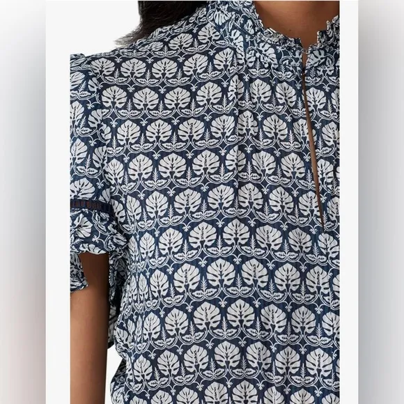 Scotch &amp; soda Ladder Lace Printed Dress size XL 100% viscose