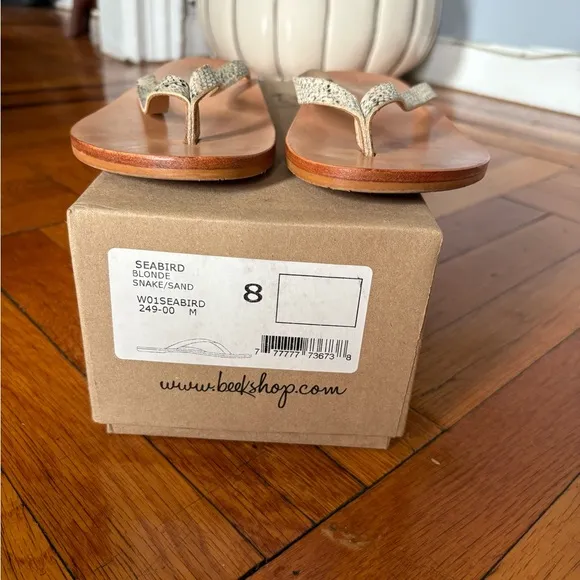 Seabird Leather Thong Sandal