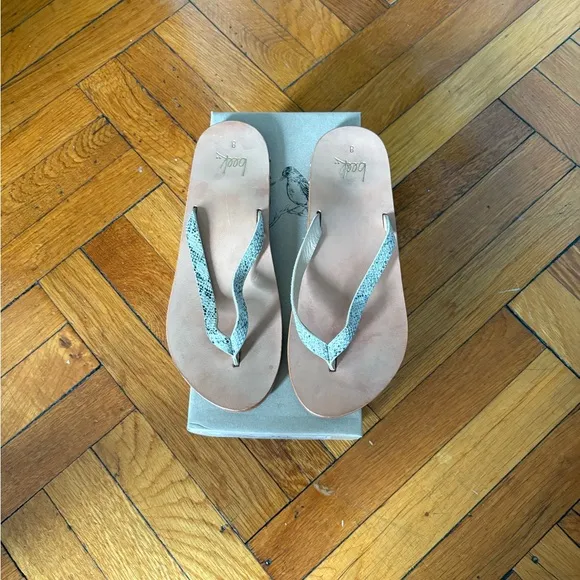 Seabird Leather Thong Sandal