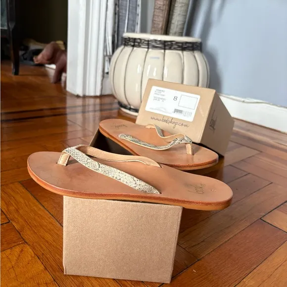 Seabird Leather Thong Sandal