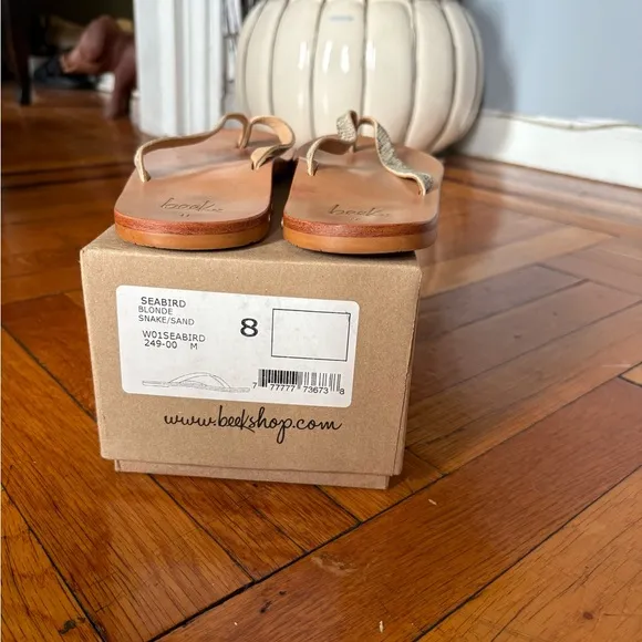 Seabird Leather Thong Sandal