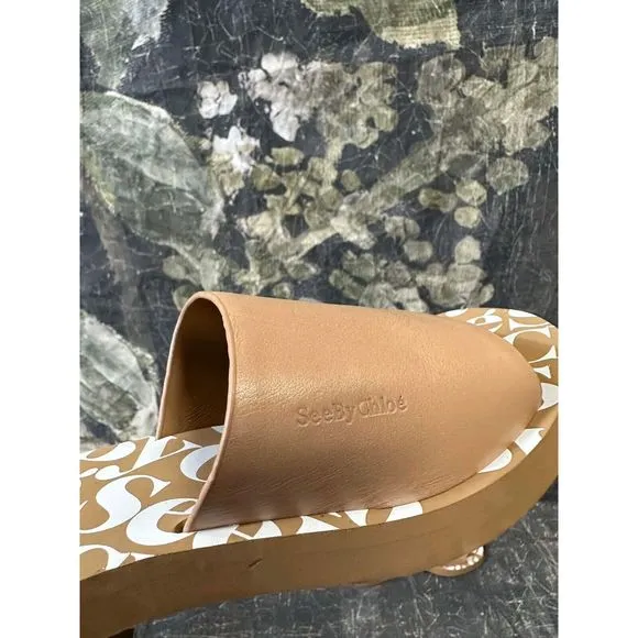 SEE BY CHLOÉ Essie leather sandals Size 39