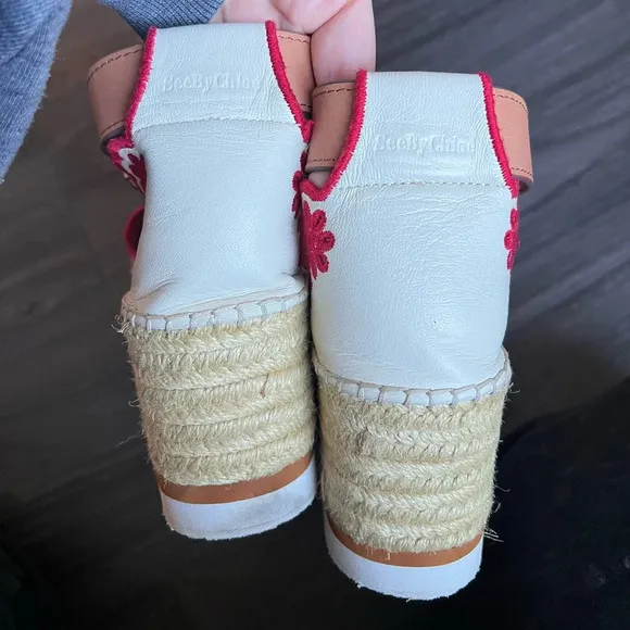 See by Chloé Glyn Floral Espadrille Sandals