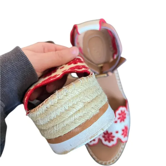 See by Chloé Glyn Floral Espadrille Sandals