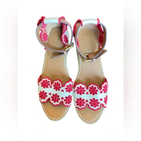 See by Chloé Glyn Floral Espadrille Sandals