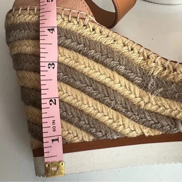 See By Chloe Suede Rope Wedge Platform Sandals Size 40 EU