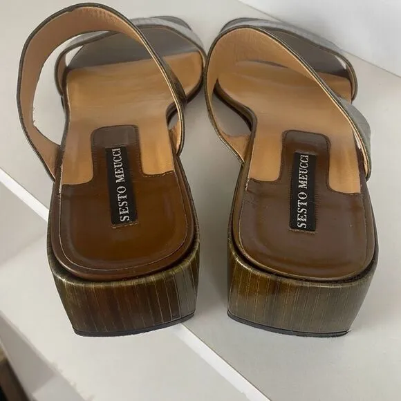 Sesto Meucci Double Strap Mule Sandals