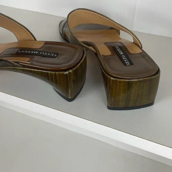 Sesto Meucci Double Strap Mule Sandals