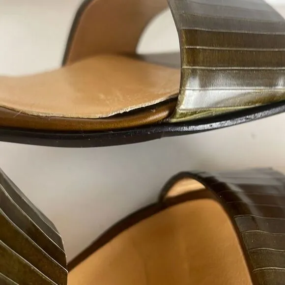 Sesto Meucci Double Strap Mule Sandals