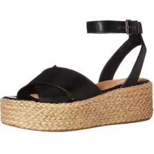 SEYCHELLES Leather Platform Espadrille Sandals - Women’s Size 7.5 - NEW IN BOX
