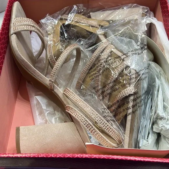 Shoes - Sandals Kelly &amp; Katie Cadene Sandal NWT  THE COLOR IS PEACH