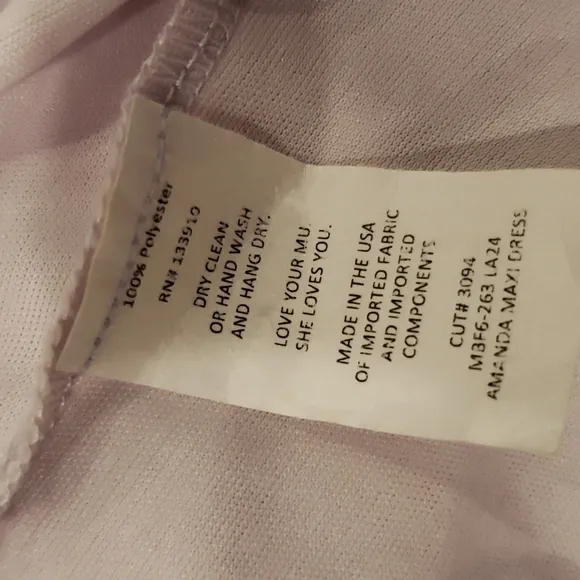 SHOW ME YOUR MUMU Lavender Chiffon Amanda Maxi Dress sz XS Bridesmaid Gown