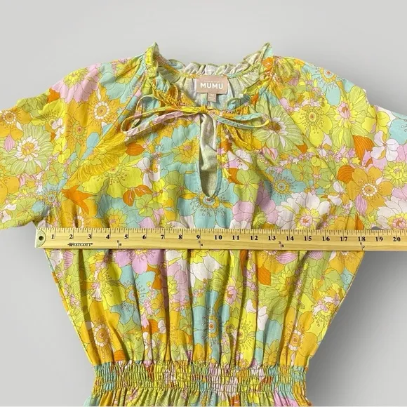 Show Me Your Mumu 'Cait' Midi Dress - Groovy Blooms Sz