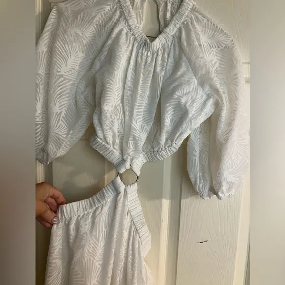 SIGNIFICANT OTHER Skyler Cut- out Dress in Ivory Size US 4 🤍
