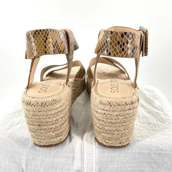 Sole Society Audrina Espadrille Platform Sandals