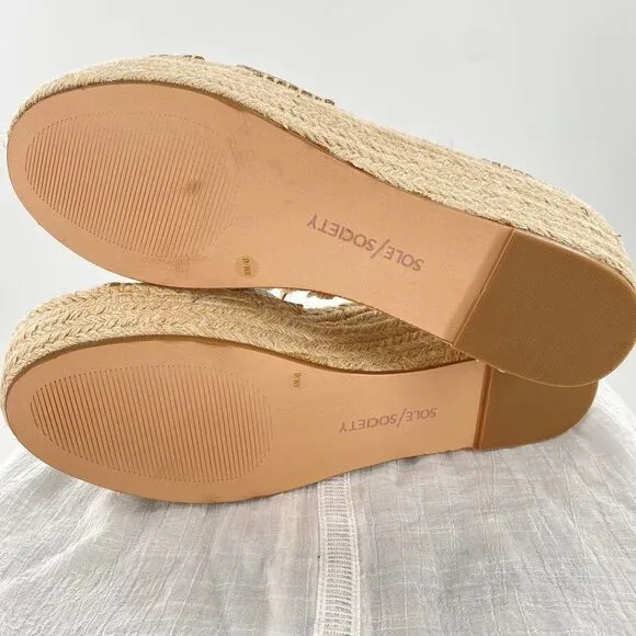 Sole Society Audrina Espadrille Platform Sandals