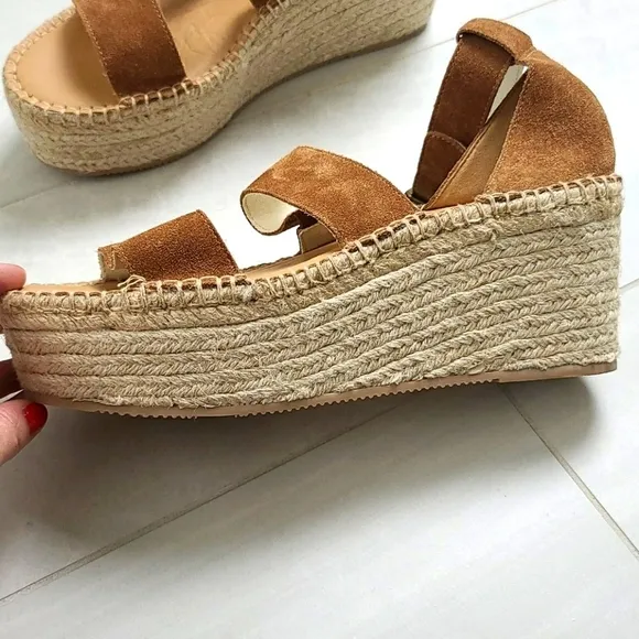 Soludos NWOB Palma Platform Wedge Sandals